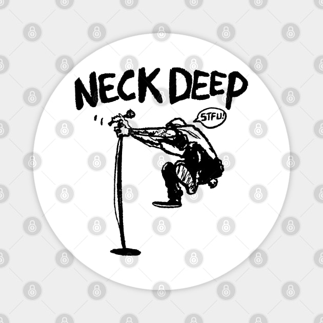 New Neck Deep STFU Magnet by Store Of Anime